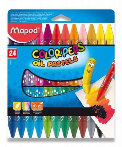 Olejové pastely Maped Color Peps 24ks